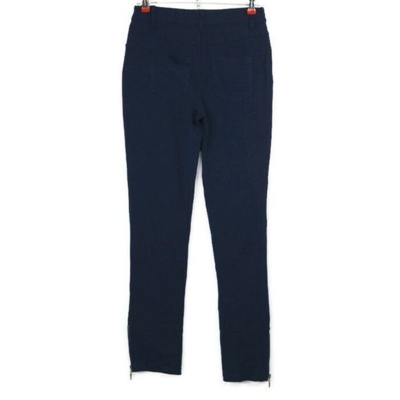 DG2 Diane Gilman Pants Leggings Skinny Riding Blue Stretch XS - Picture 2 of 11